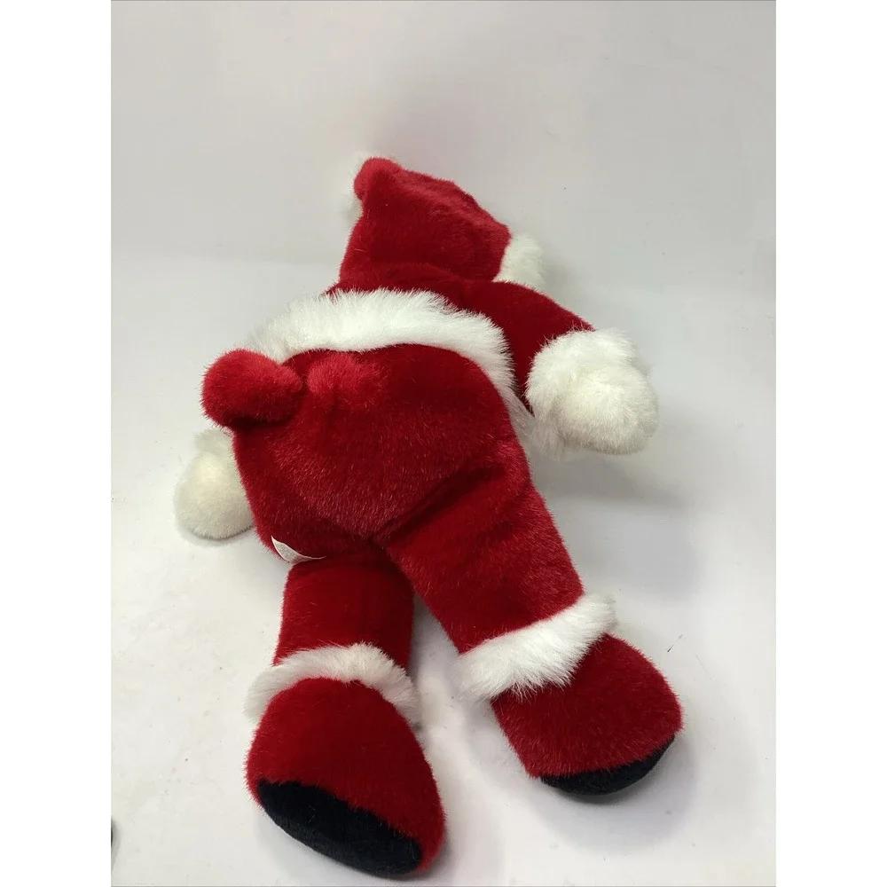 Vintage Santa Bear Plush Creations Stuffed Animal toy 16